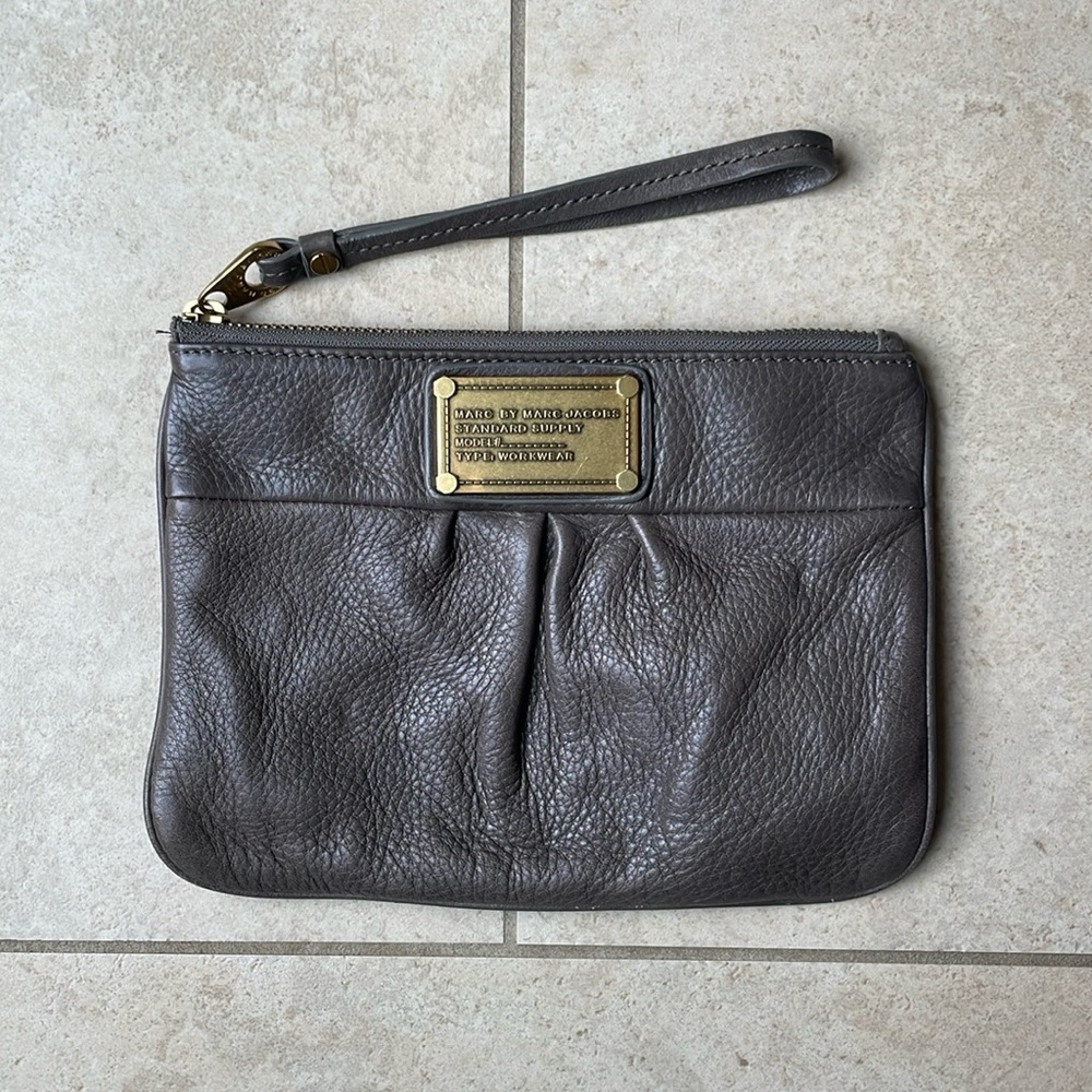 Mark by Mark Jacobs Leather Wristlet
